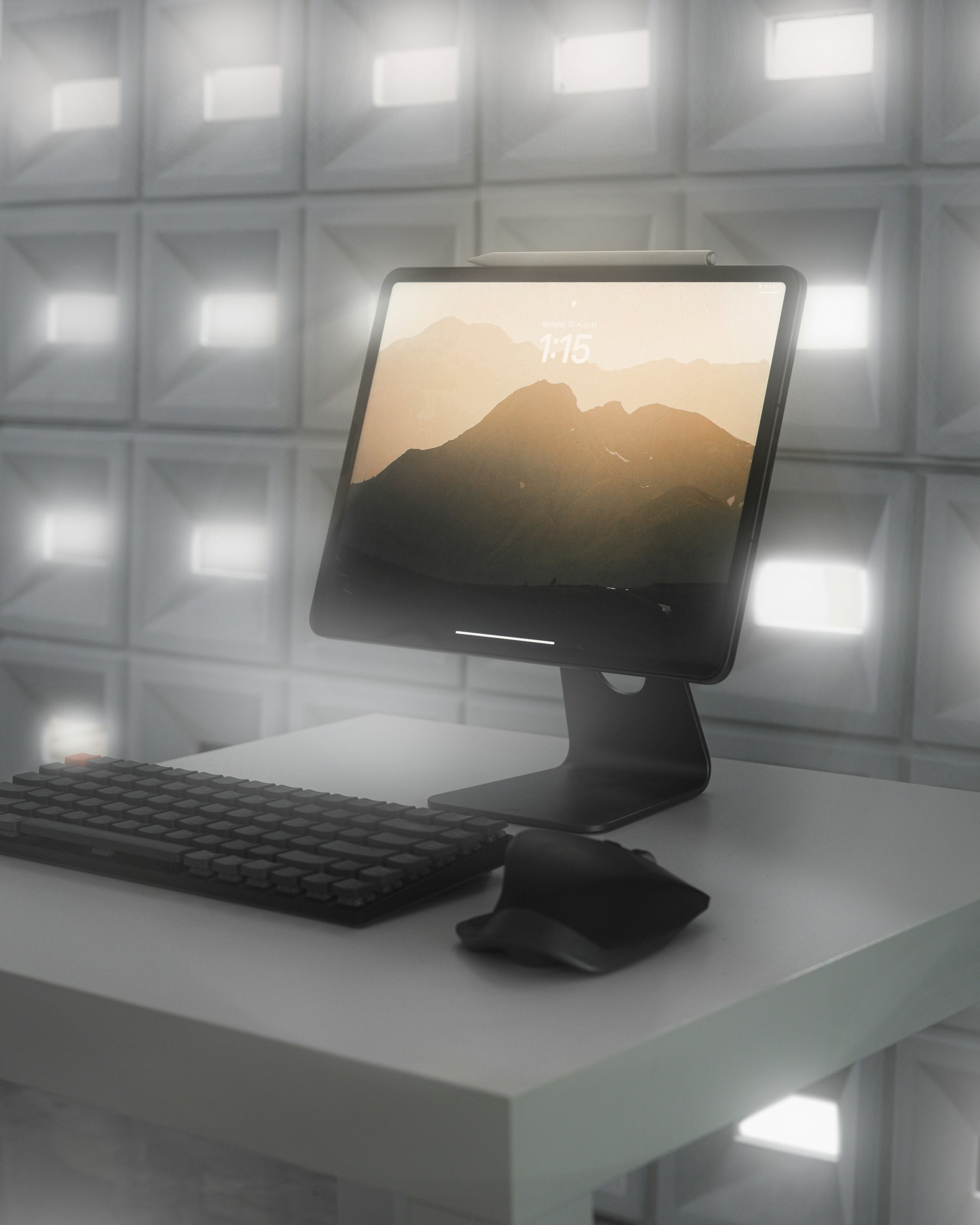 Desktop workspace representing refurbished Mac mini buying research